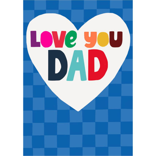 Picture of LOVE YOU DAD CARD